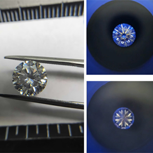 Checking Moissanite Quality&Clarity&Cutting